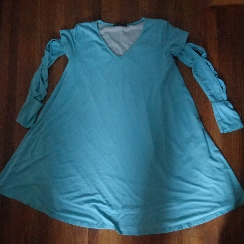 Turquoise Dress